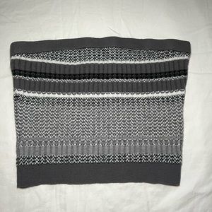 Aerie Crop Tube Top Women. Size: Small. Color: Black, White, and Gray.